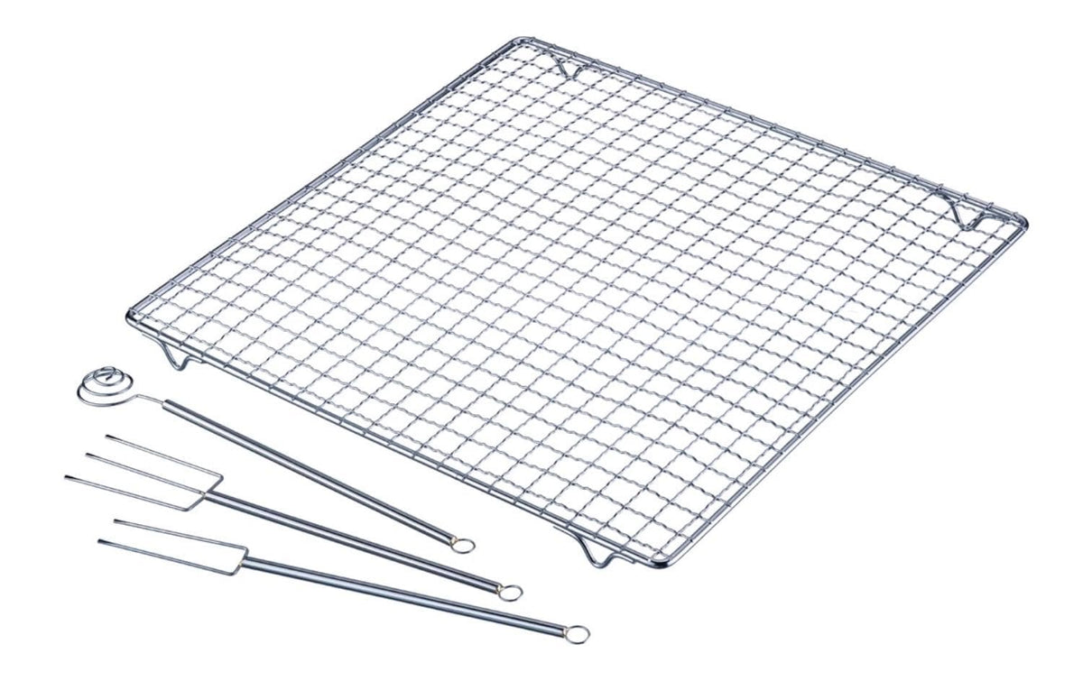 Westmark 4tlg. Set Pralinen, 30x30cm, Edelstahl