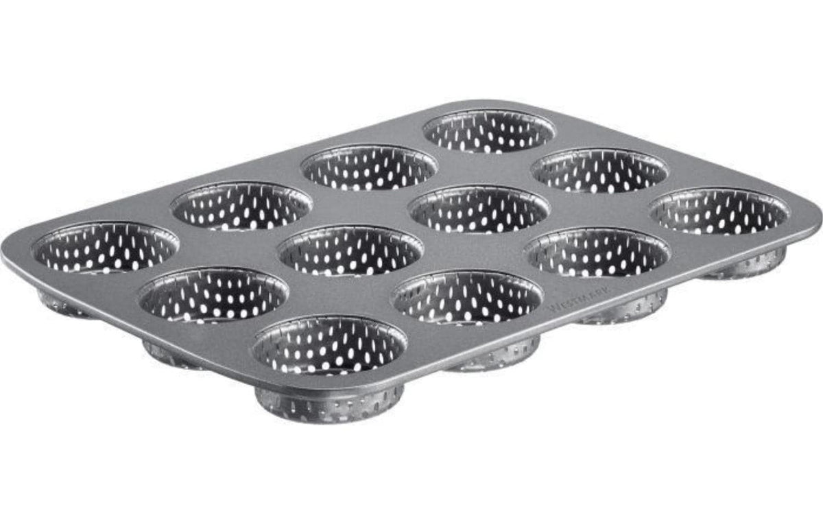 Westmark 12er Burger Brötchen Backform Mini, 29x22cm