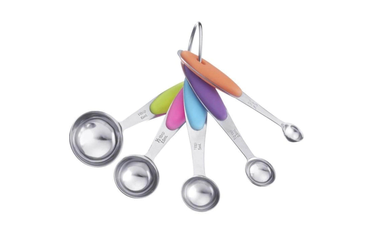 Westmark Messlöffel-Set, klein, 1.25, 2.5, 5, 7.5, 15ml