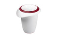 Westmark Quirltopf mit Spritzschutz, rot, 17x16x17.5cm, 1 lt