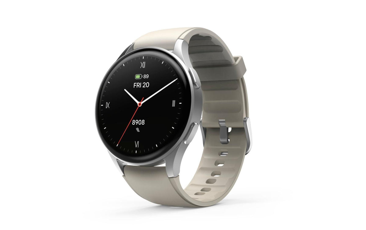Hama 8900 GPS Silber AMOLED 43 mm