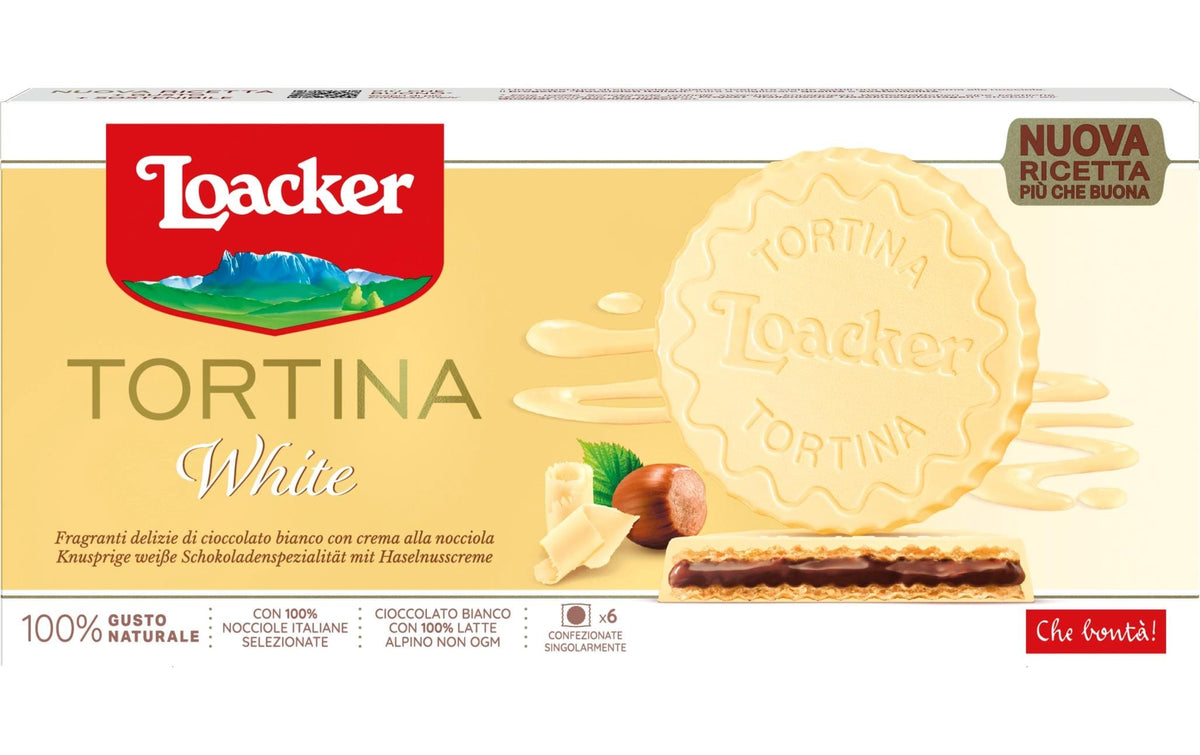 Loacker Tortina White 126g