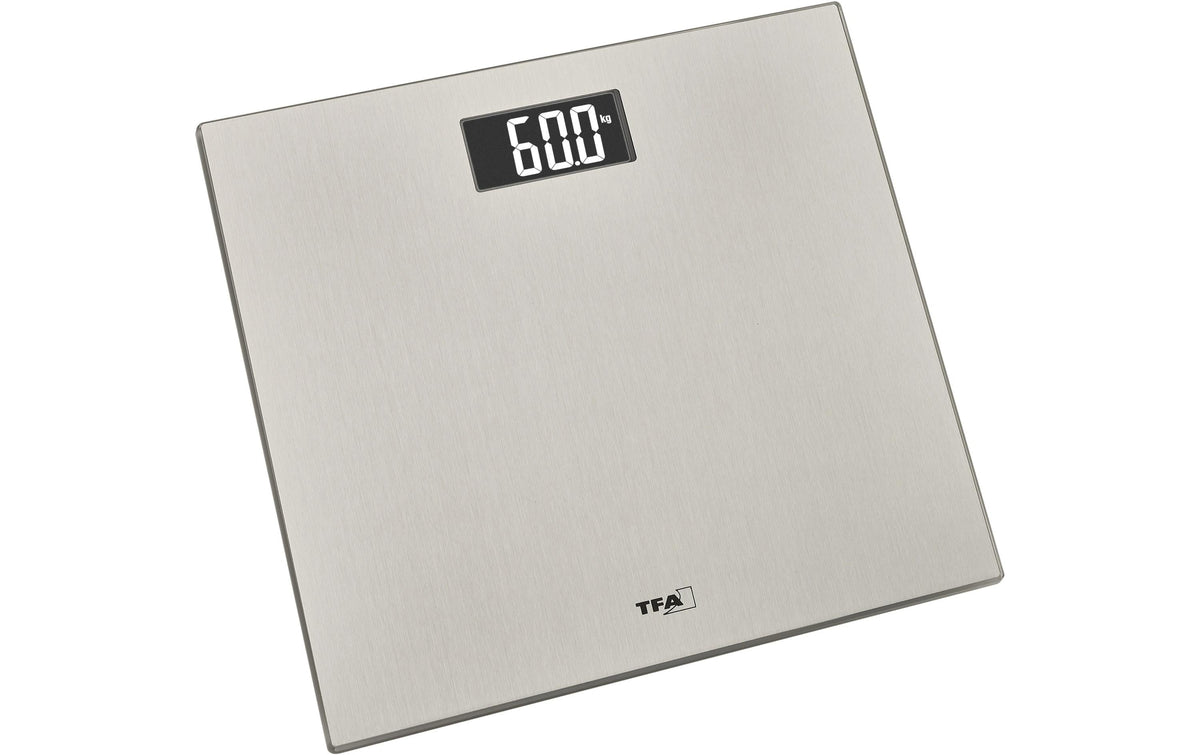 TFA Personenwaage STEP STEEL Hohe Tragkraft bis 180 kg