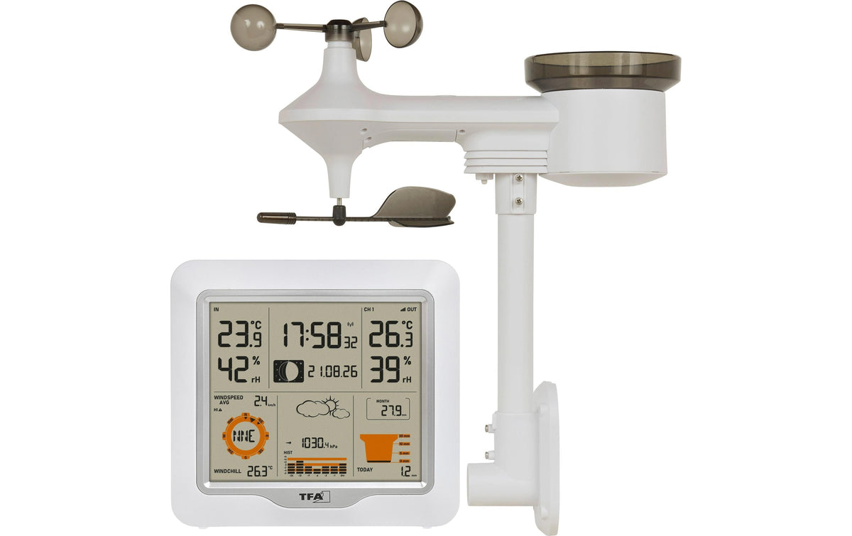 TFA Funk-Wetterstation WEATHER ONE mit Kombisender