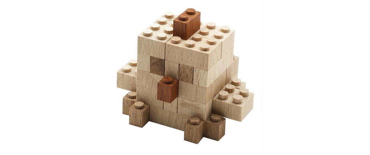 Timblo Holz Klemmbausteine Baby Huhn