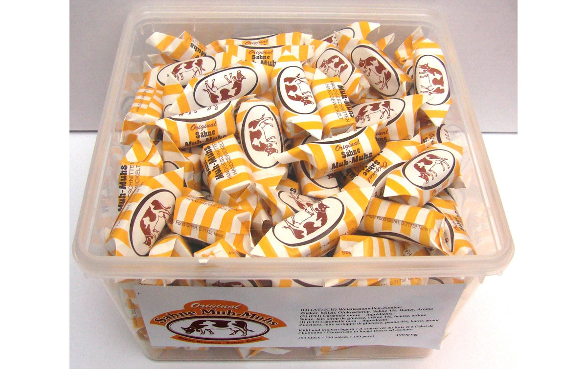 Original Sahne Muh-Muhs Toffee Dose 1900 g