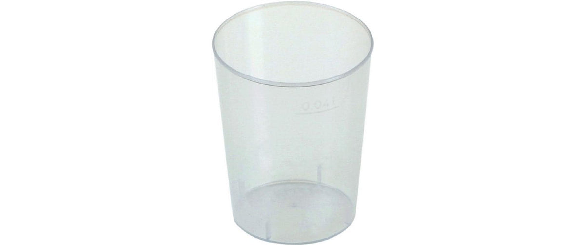 belesse Shotbecher PP 4cl 50 Stk, Ø42x52mm geeicht 2/4cl