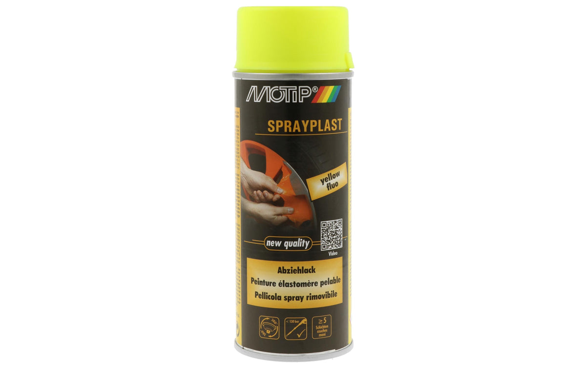 Sprayplast gelb fluo sdgl.