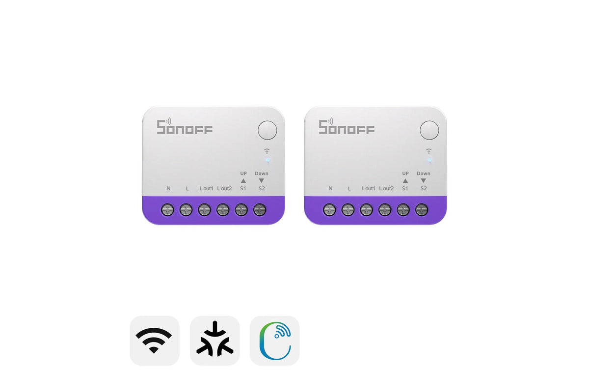 SONOFF Matter Rollladenschalter MINI-RBS 2er-Pack