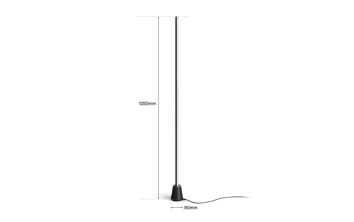Philips Hue Gradient Play Floor large schwarz
