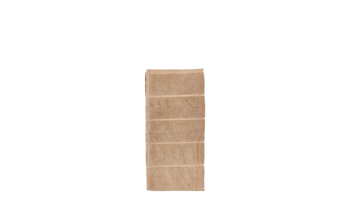 Zone Denmark Handtuch Sauna 50x70 cm, Camel, 100% Baumwolle, 600g