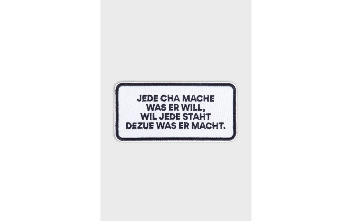 Swissmeme Patch Jede cha mache was er will
