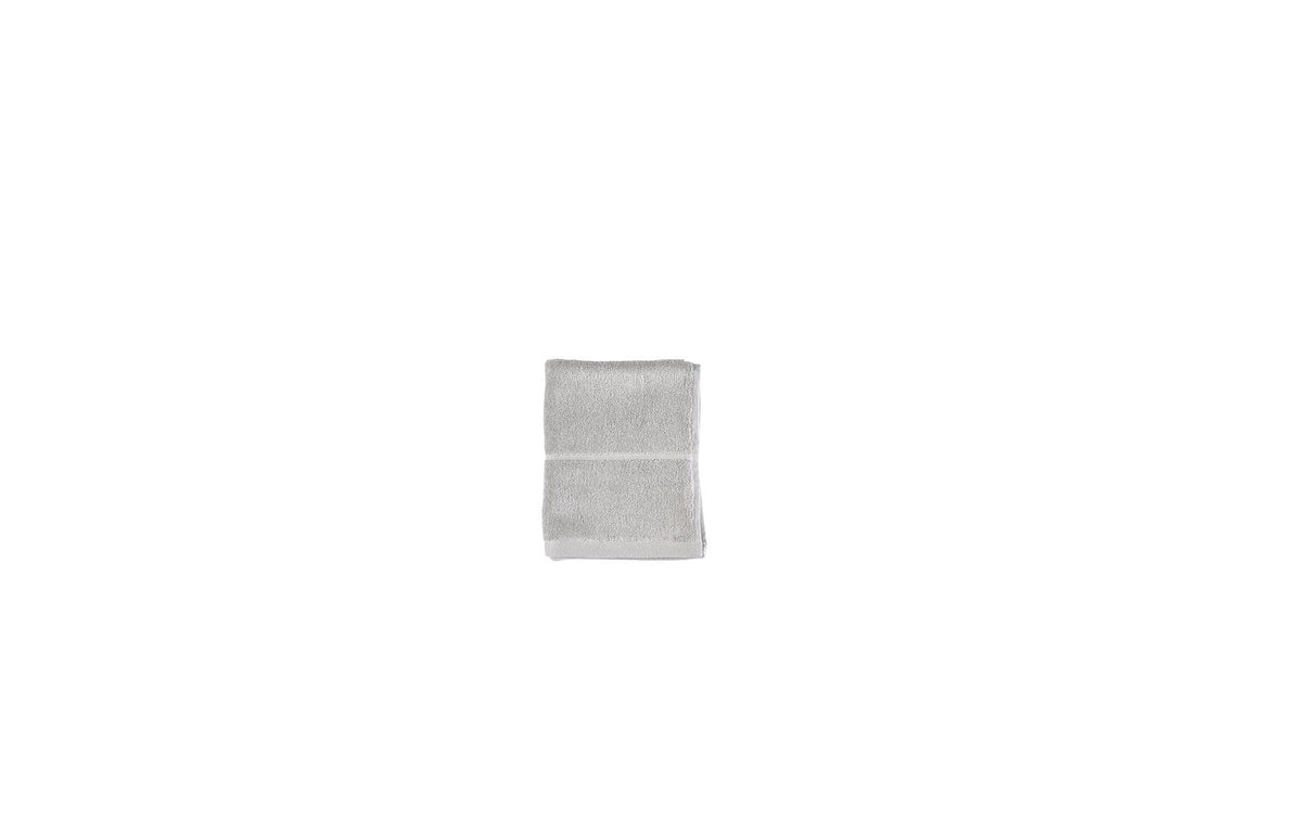 Zone Denmark Waschlappen Sauna 30x30cm Soft Grey, 100% Baumwolle, 600g