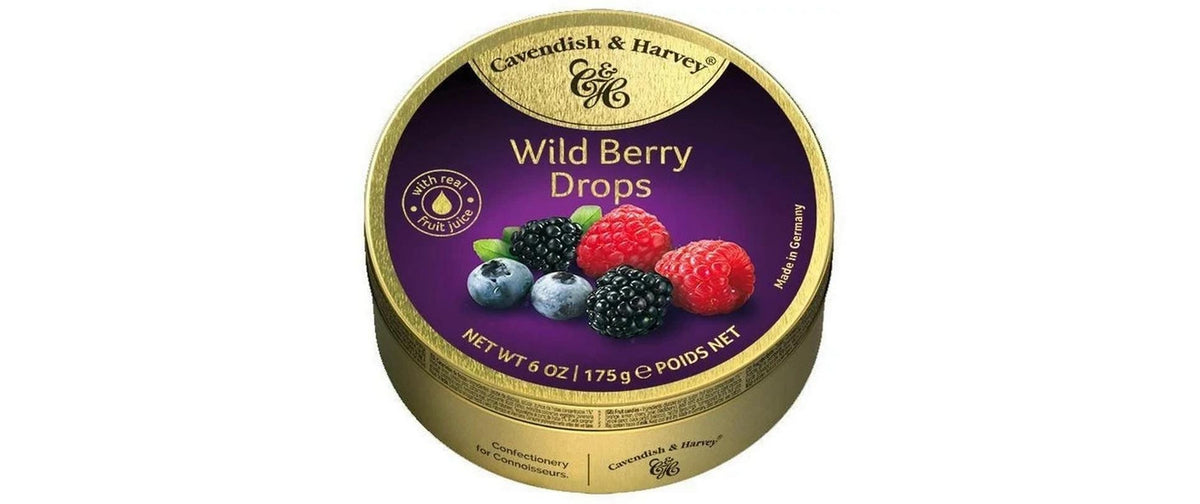 Sugar Free Wild Berry Drops 175 g