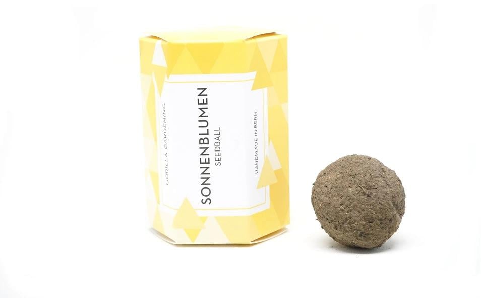 Seedball Einzeln Sonnenblume