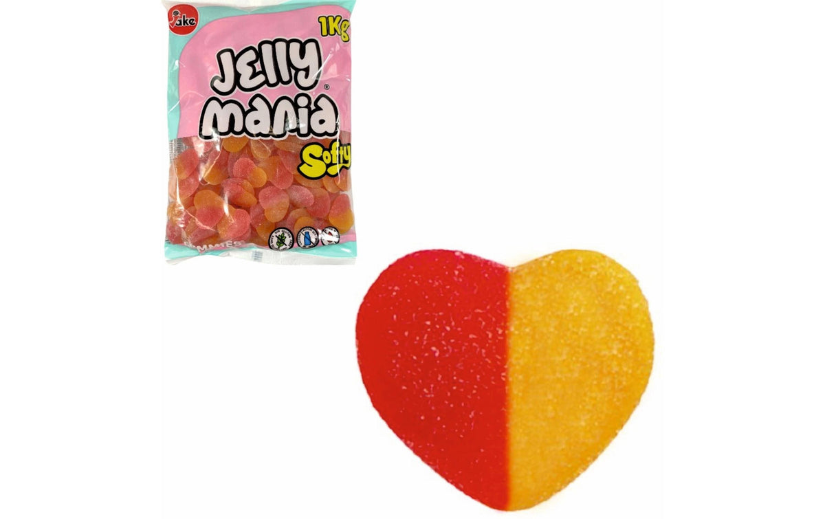Jellymania Peach Hearts halal 1 kg