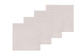 Södahl Stoffserviette Star 45x45cm, 4er Set White, 100% Baumwolle