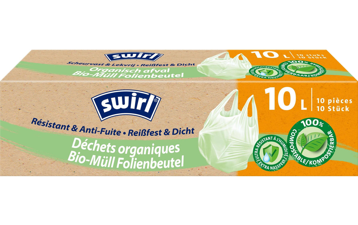 Swirl Bio-Müll Folienbeutel 10 L 10 Stück