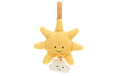Amuseable Sun Musical Pull Kuscheltier gelb
