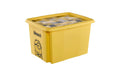 keeeper Dreh-/Stapelbox mit Deckel 30 l Karolina "Minions Mosaic"