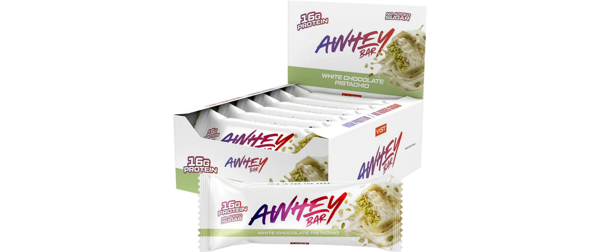 VAST AWHEY Bar White Chocolate Pistachio 12x50g