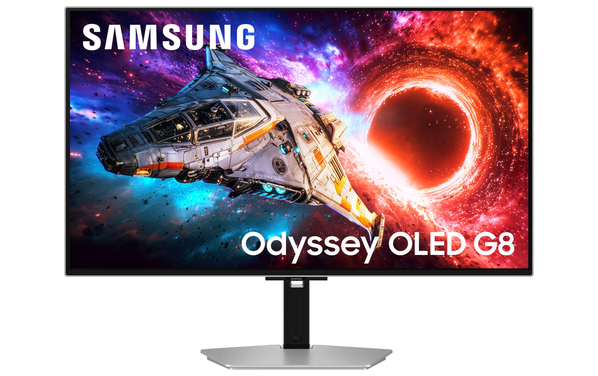 Samsung Odyssey G80HF, 32" flat, silver 4k, 3840 x 2160, QD-OLED, 240Hz, 300 cd/m2