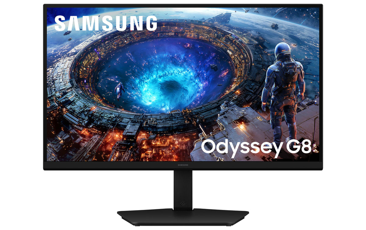 Samsung Odyssey G80HF, 27" flat, black 5k, 5120 x 2880, IPS, 180Hz, 350 cd/m2