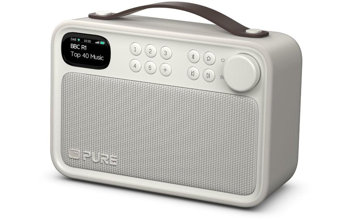 Pure, DAB+ Radio Elan One2 Schwarz DAB+/UKW-Radio, BT, Akku, IPX5