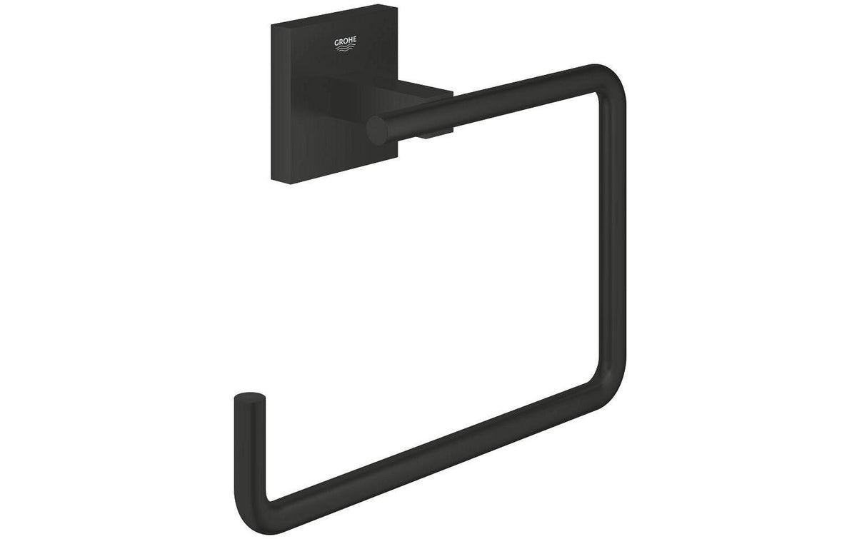 Grohe Start Cube Handtuchring Runder Handtuchhalter, Chrom