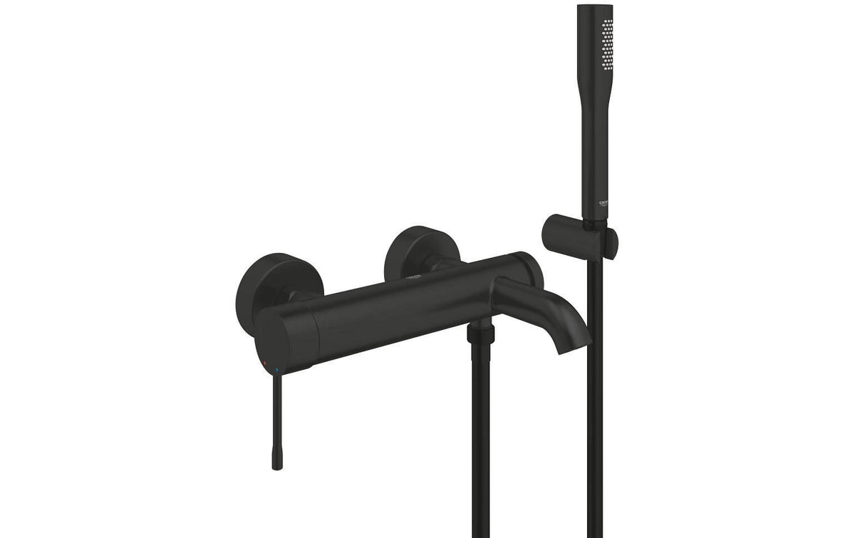 Grohe Essence Wannenmischer AP Aufputz-Set mit Handbrause