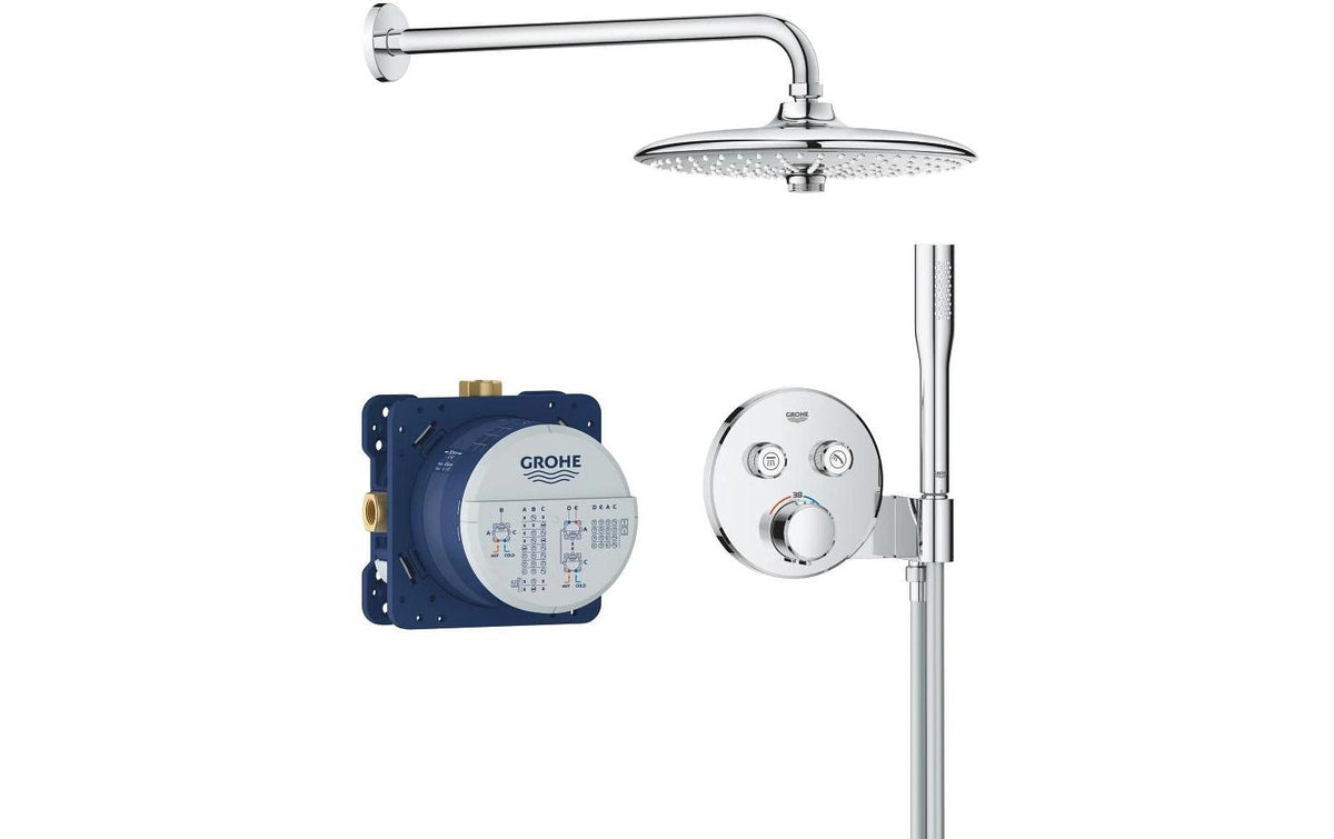 Grohe Precision SmartControl Set Unterputz-Duschsystem rd 260