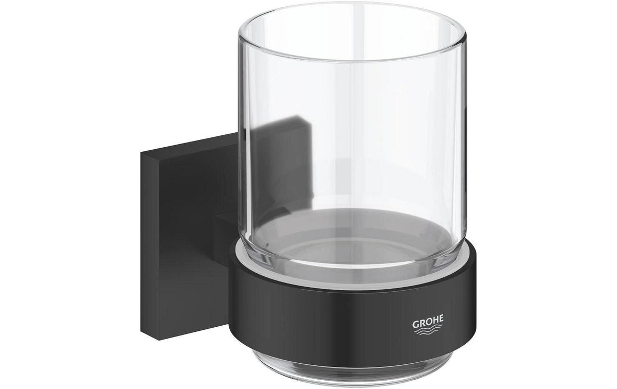 Grohe Start Cube Mundspülglas Zahnglas inklusive Halterung