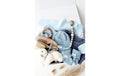 Baby Geschenkbox Blau Verona Hase Weiss