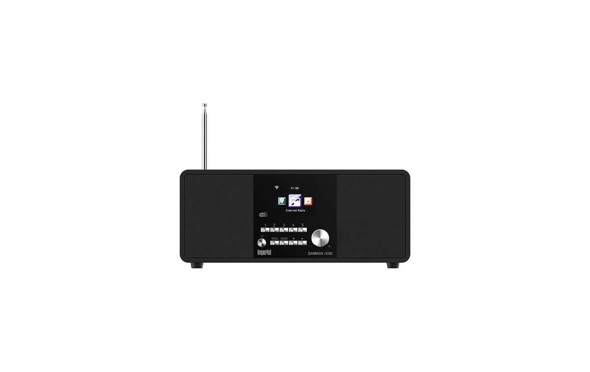 Imperial Dabman i200 (V2) DAB+, Internetradio, BT, UPnP, schwarz