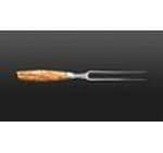 Wok Fleischgabel Olive Olivenholz geschmiedeter Sollinger Stahl
