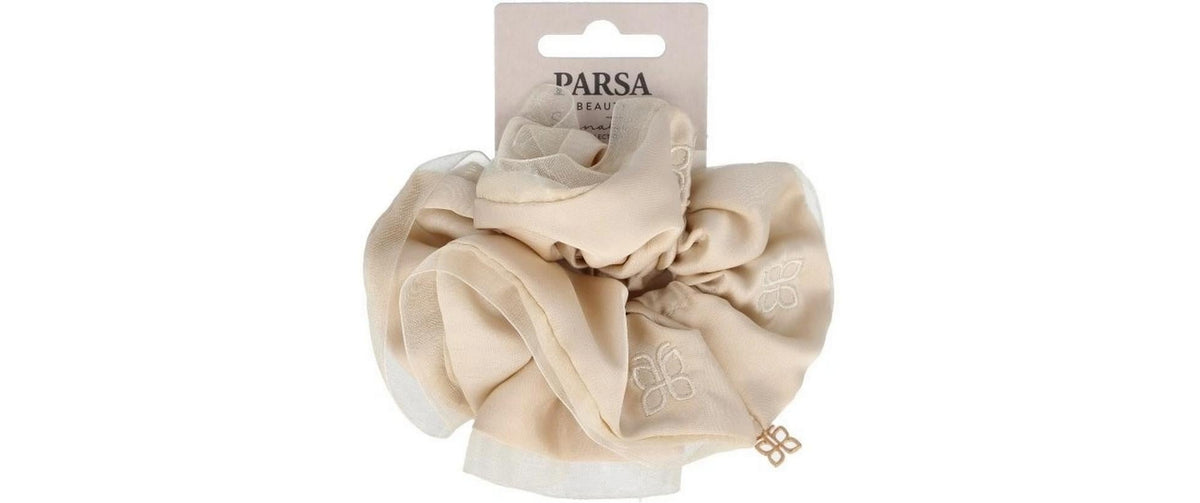 Parsa Scrunchie mit Stickerei 1 Stück