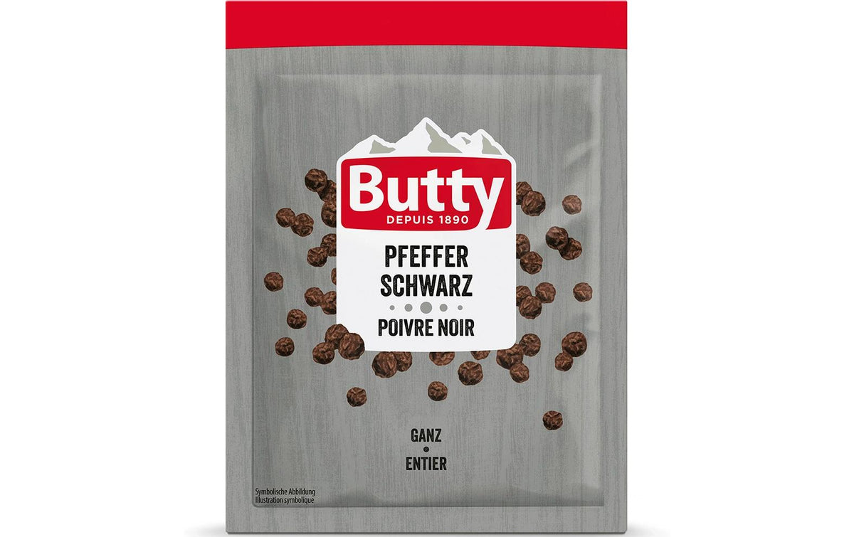 Pfeffer schwarz Ganz, Beutel 17g