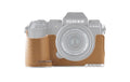 PGYTECH Leather Camera Case For FUJIFILM X-S20 Clay Brown