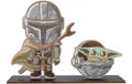 Mandalorian & Grogu Crystal Art Duo Buddies XL