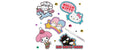 Hello Kitty and Friends Crystal Art Sticker Pack