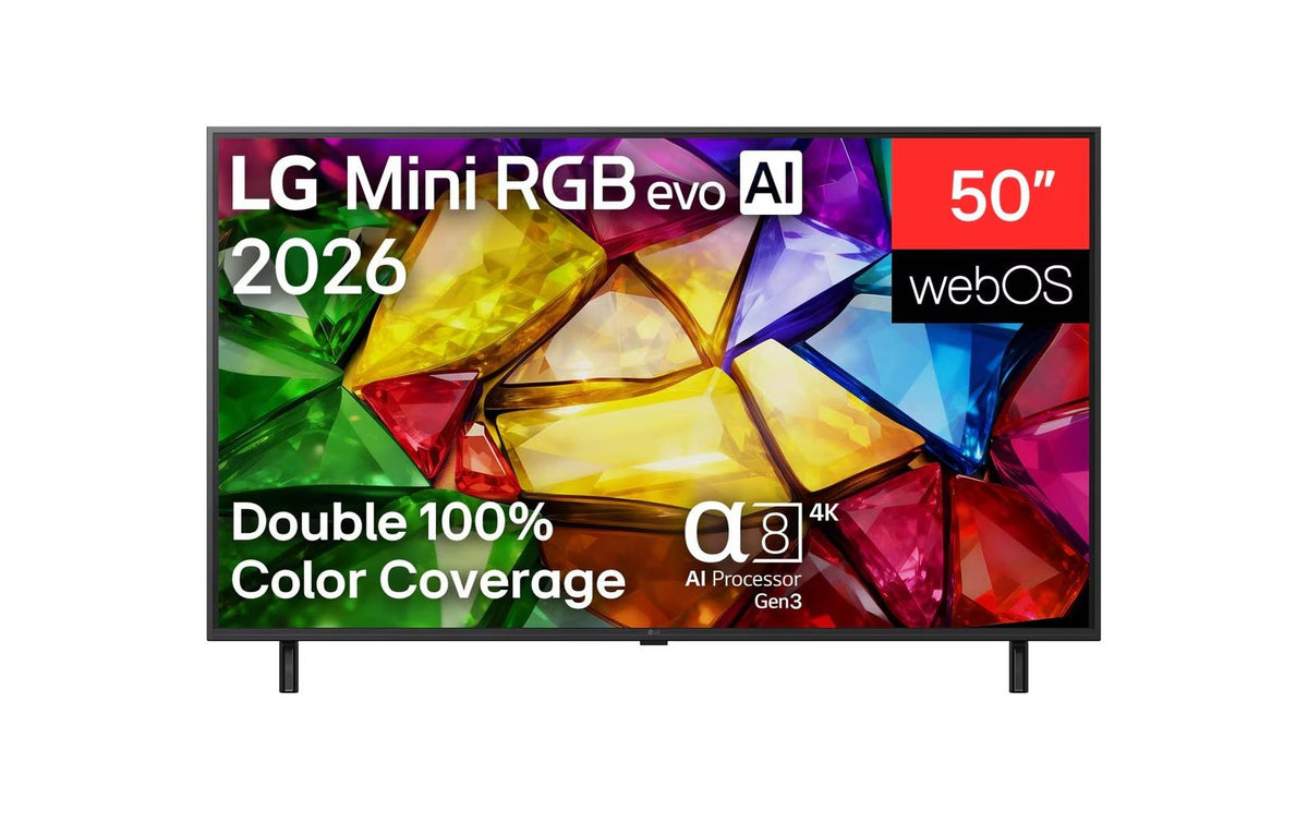 LG 50MRGB87B9B 50" Mini RGB, 120Hz, 1-pole