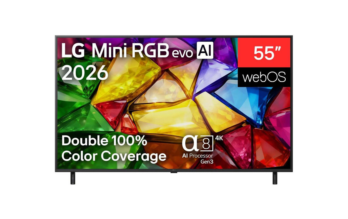 LG 55MRGB87B9B 55" Mini RGB, 120Hz, 1-pole