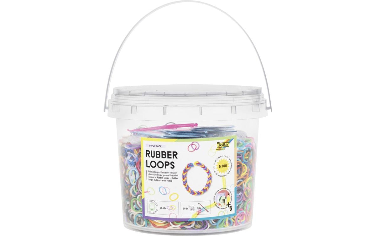 Folia Rubber Loops SUPER PACK 5.700 Teile