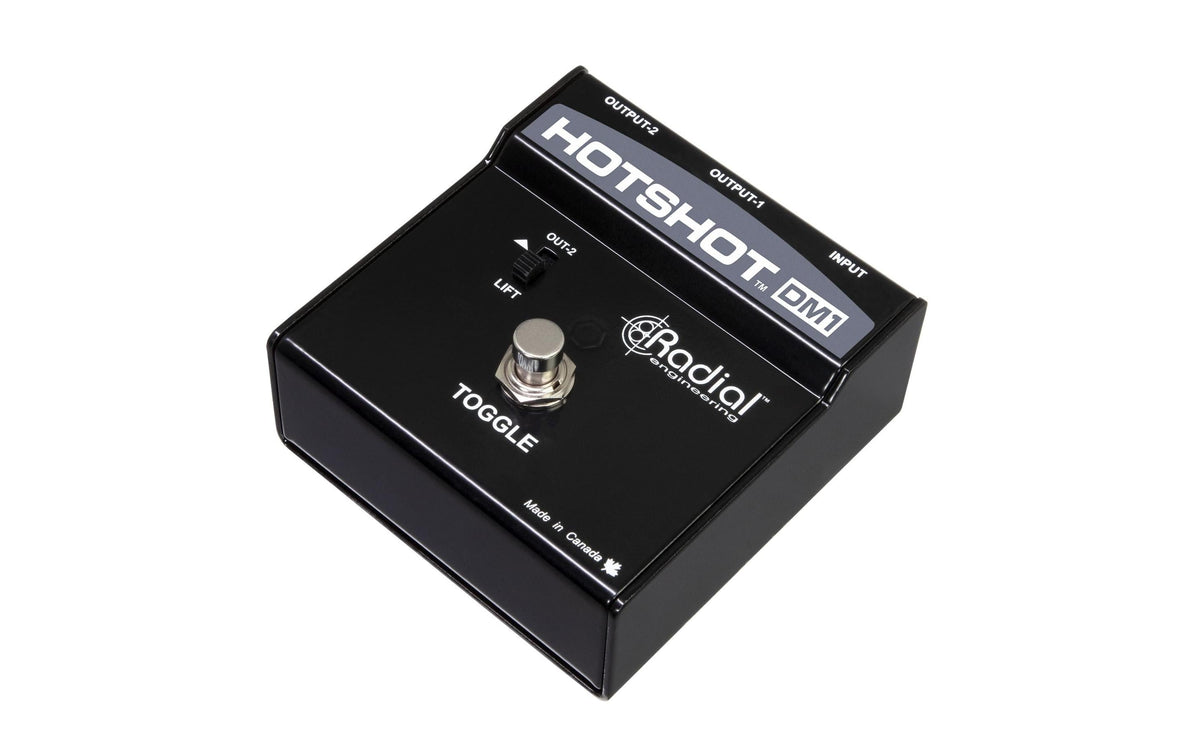 Radial HotShot DM1 Passiver Mikrofonschalter mit