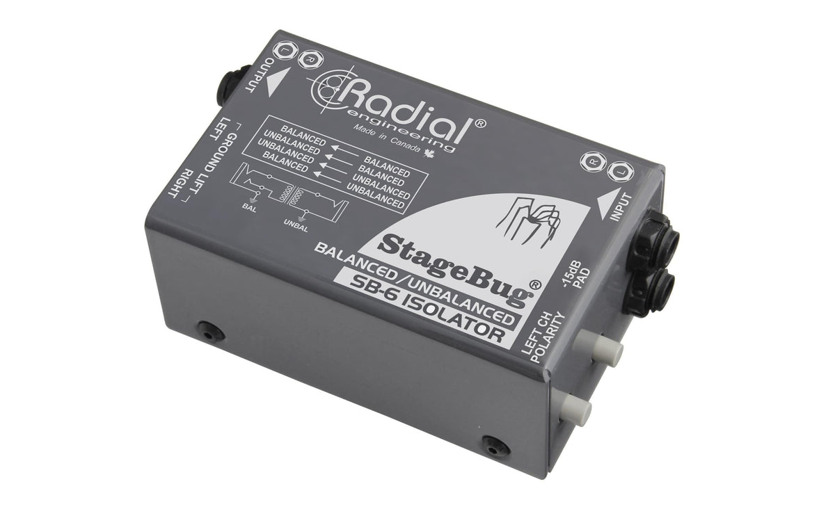 Radial Engineering StageBug SB-6 Passiv, 2-Kanal