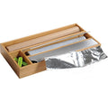 Kesper Folienspender Bambus hell Grösse: 42 x 19 x 5.4 cm