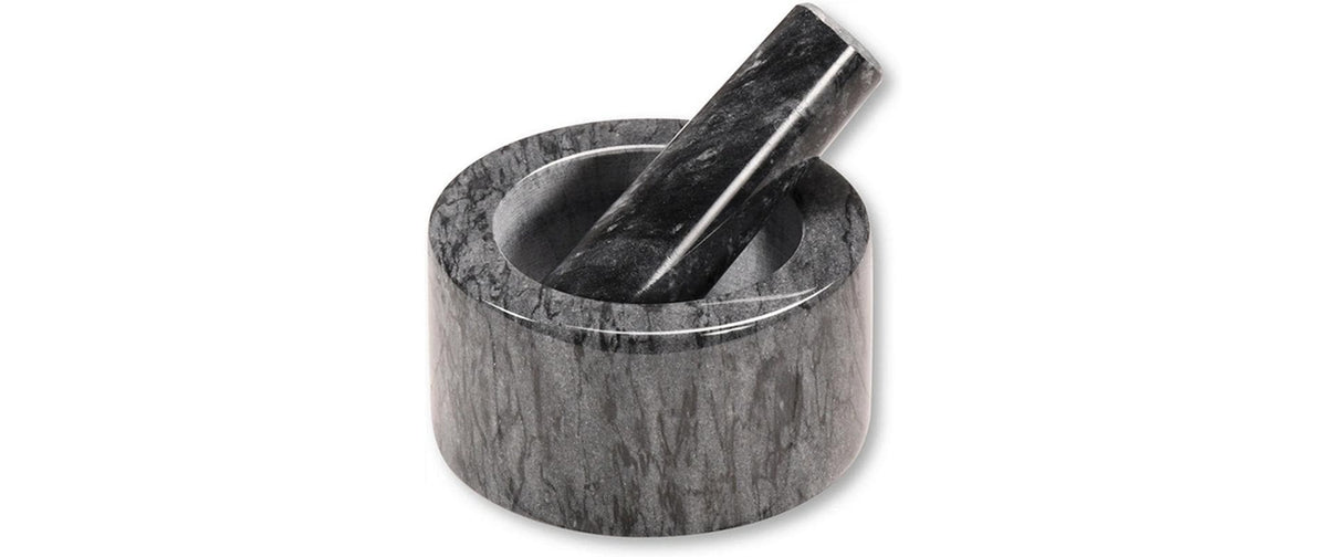 Kesper Mörser mit Stössel Marmor, Ø 25,5 cm, Höhe: 12,5 cm