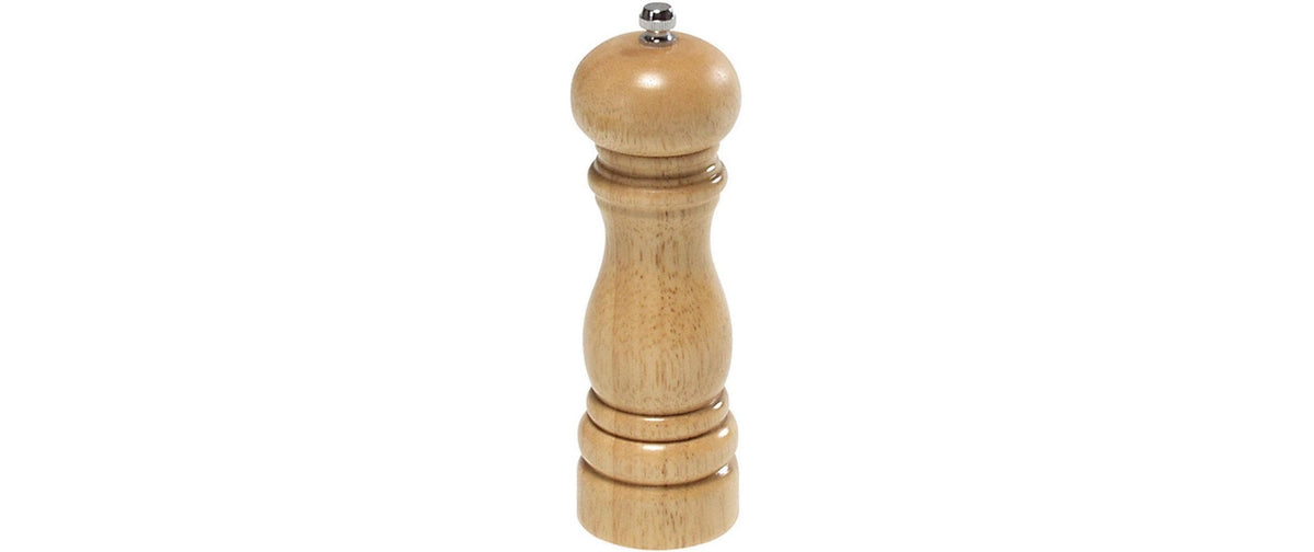 Kesper Pfeffermühle Ø 5 cm, H: 16,5 cm Gummibaumholz Hell