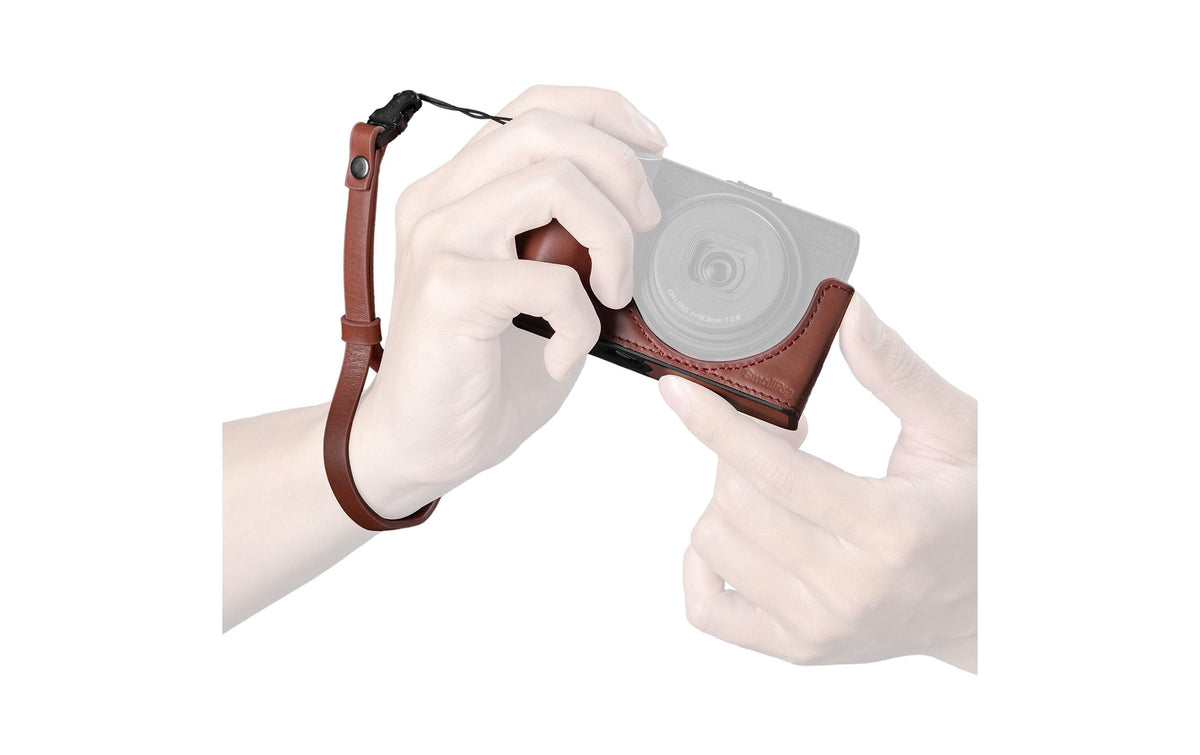 SmallRig Leather Case Kit for RICOH GR IV (Red)