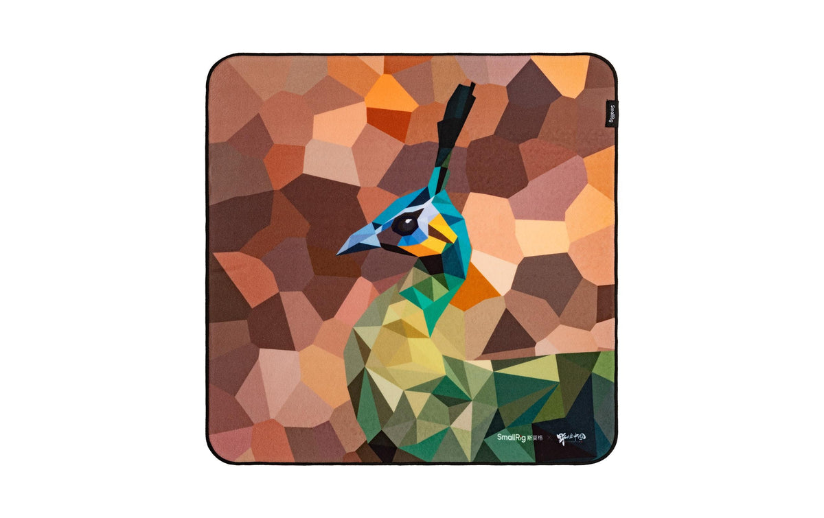 SmallRig Wild China Film Series Camera Wrap Green Peafowl Pattern
